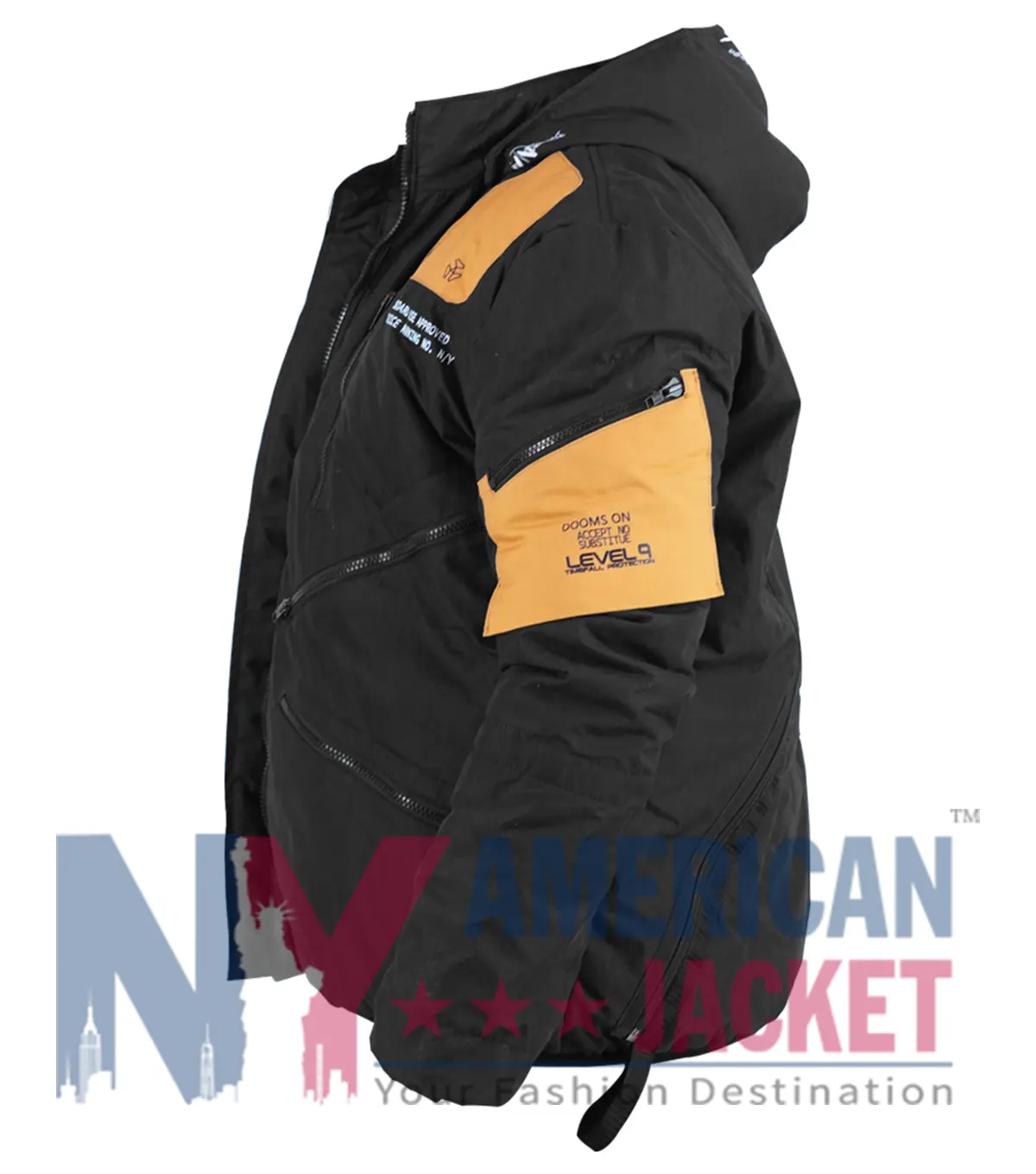 Sam Porter Bridges Death Stranding 2 Zip-up Black Jacket