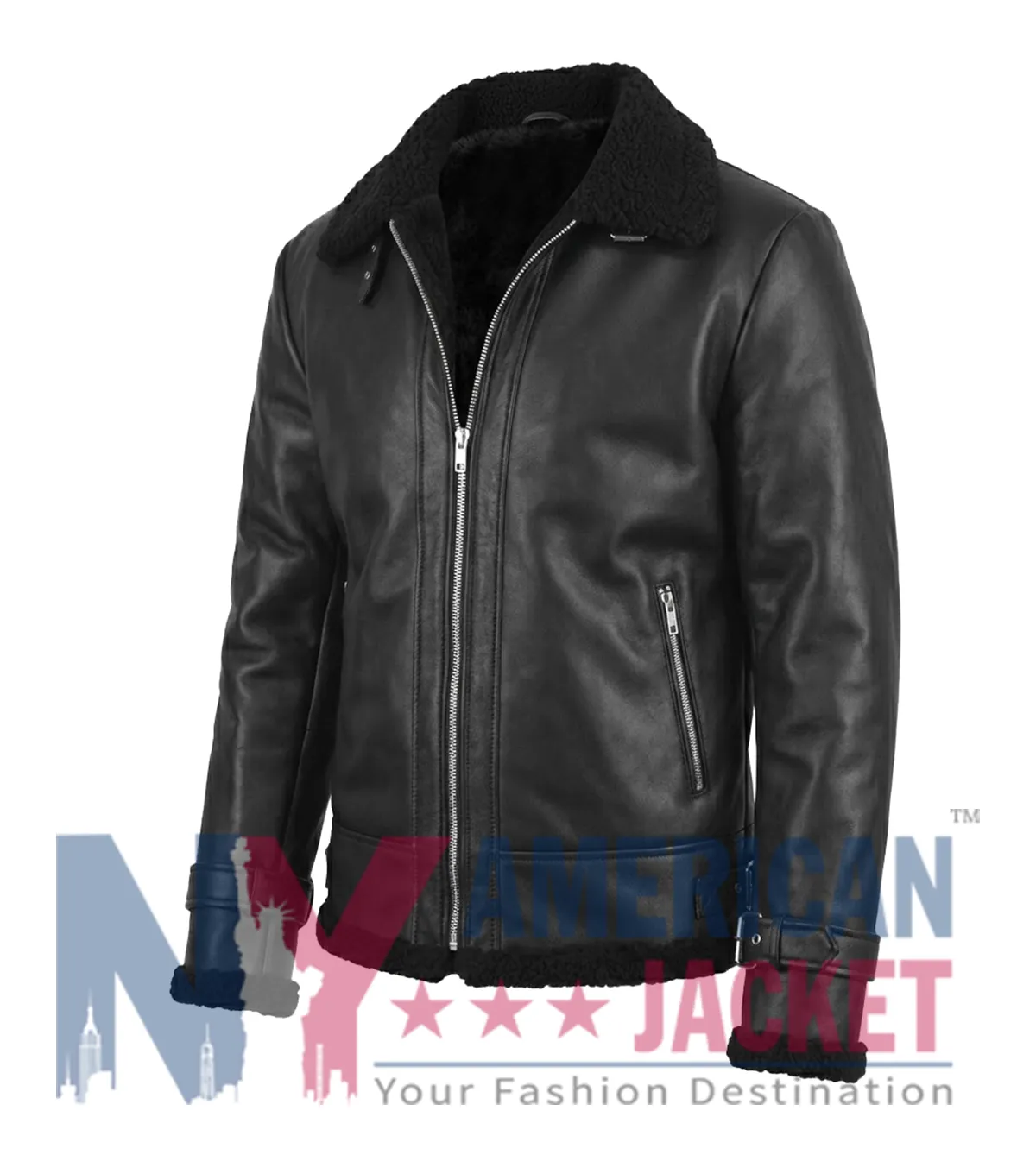 Serinda Swan Reacher S02 Leather Black Jacket