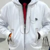 Shazily Tozyn Origin White Hooded Jacket