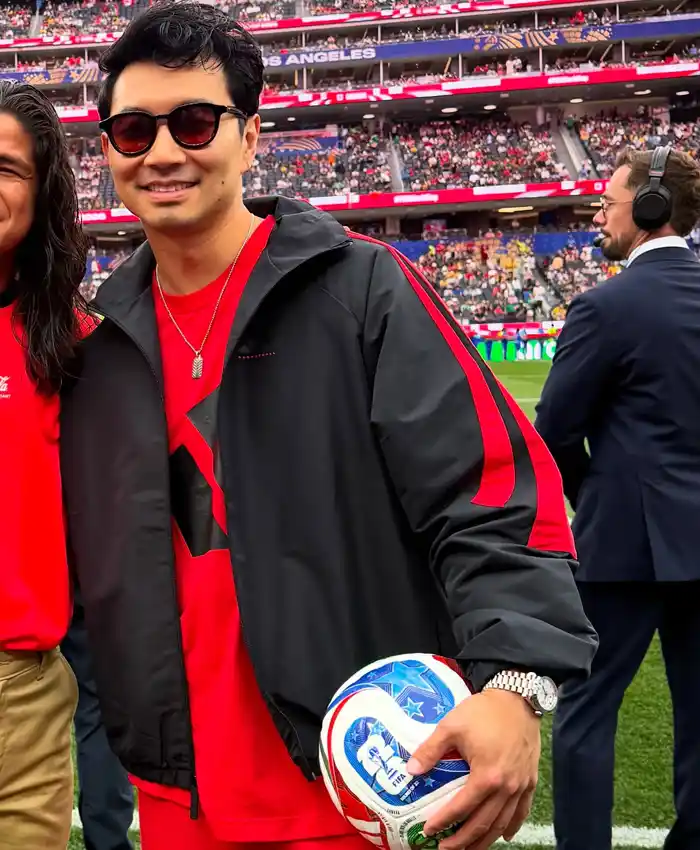 Simu Liu 2026 FIFA World Cup Adidas Track Jacket