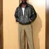 Skepta Louis Vuitton SS27 Black Satin Jacket