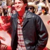 Spider Man New Day Tom Holland Premier Leather Black Jacket