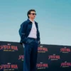 Spider Man New Day Tom Holland Rome Blue Wool Jacket
