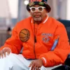 Spike Lee Basketball Finals 2026 Orange Knicks Jacket For Sale