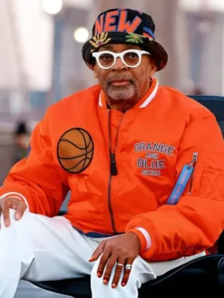 Spike Lee Basketball Finals 2026 Orange Knicks Jacket For Sale
