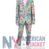 Spongebob Frenzy Multicolor Mens Suit