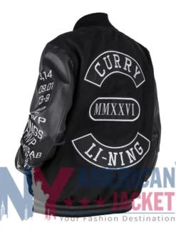 Stephen Curry MMXXVI Black Varsity Li-Ning Jacket