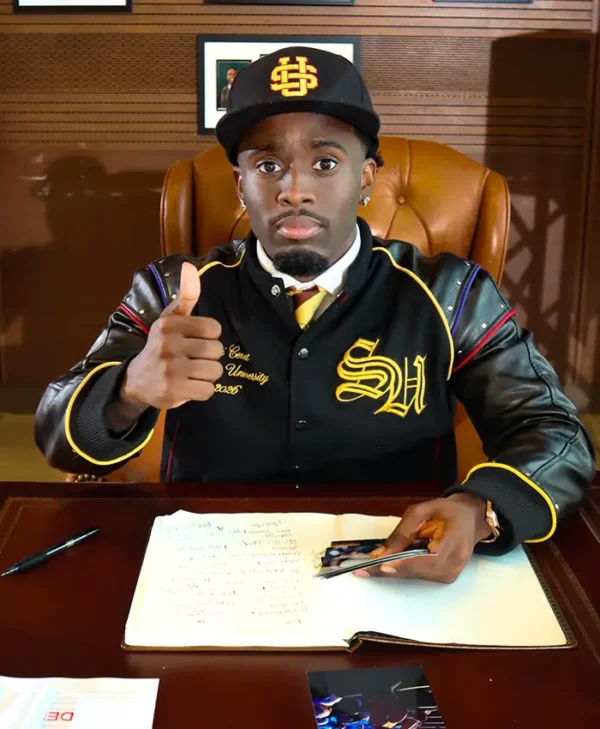 Kai Cenat Custom Streamer University Jacket | Kai Cenat