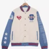 Superman Blue Varsity Jacket