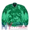 Supreme Full-Snap Green Varsity Jacket