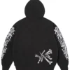 Supreme Monster Jam Grave Digger Bones Hoodie