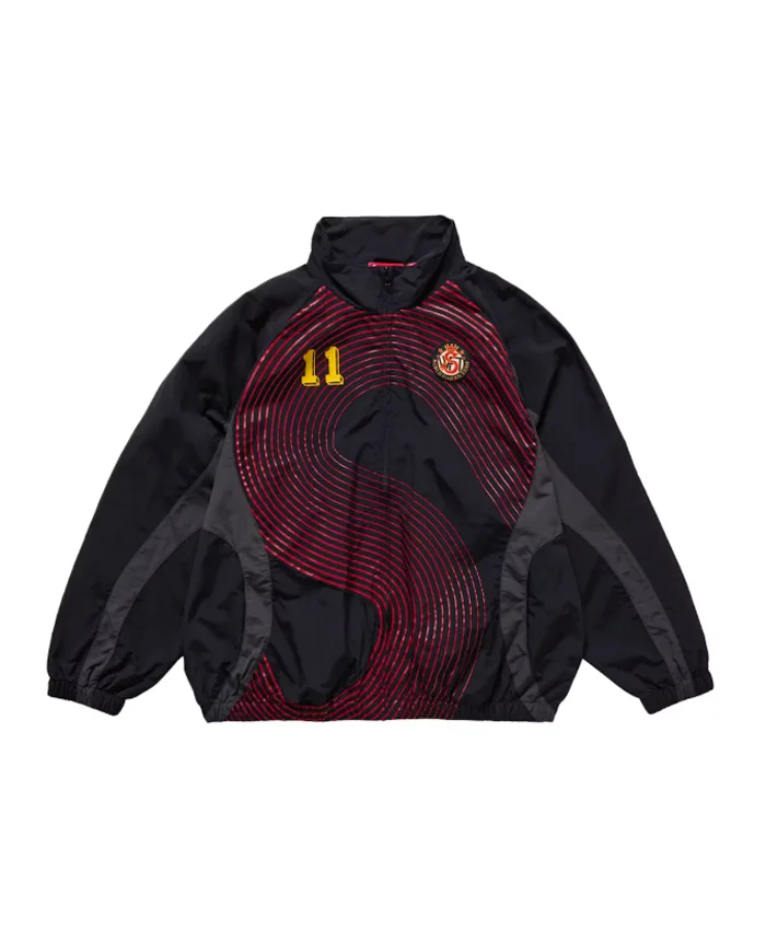 Supreme S Logo Track Jacket Black