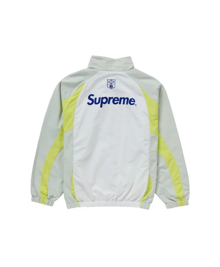 Supreme S Logo Track Jacket Off-White Back