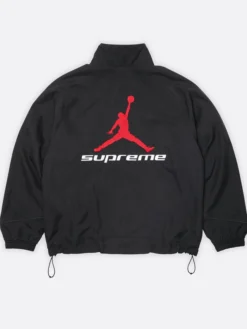 Supreme x Jordan Black Track Jacket