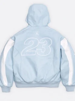 Supreme x Jordan Light Blue Hooded Jacket