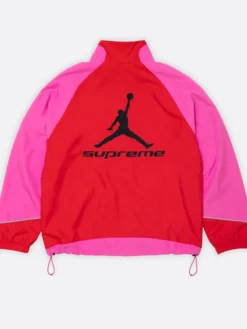 Supreme x Jordan Pink Track Jacket