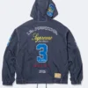 Supreme x La Martina Blue Hooded Jacket