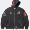 Supreme x La Martina Hooded Black Jacket