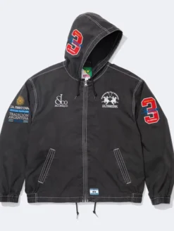 Supreme x La Martina Hooded Black Jacket