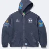Supreme x La Martina Hooded Blue Jacket
