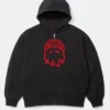Supreme x Spitfire Black Zip-Up Hooded Jacket