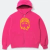 Supreme x Spitfire Pink Zip-Up Hooded Jacket (1)