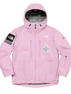 Supreme x The North Face Mountain Pro Pink Jacket