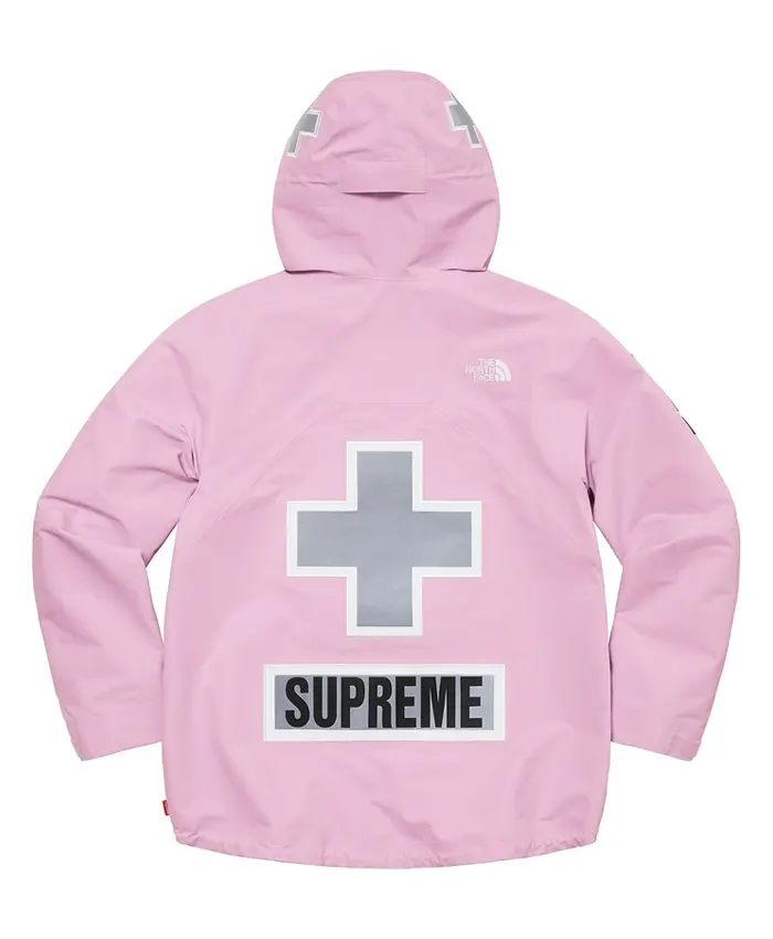 Supreme x The North Face summit series rescue mountain pro Pink jacket