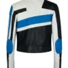 The Dolce and Gabbana Blue Motorcycle Jacket