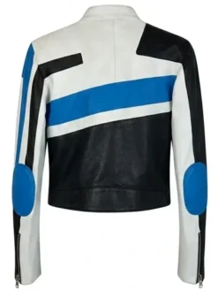 The Dolce and Gabbana Blue Motorcycle Jacket