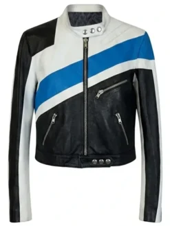 The Dolce and Gabbana Motorcycle Blue Jacket