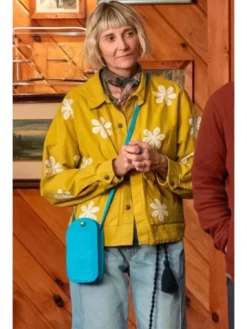 The Four Seasons S02 Kerri Kenney Yellow Daisy Print Jacket