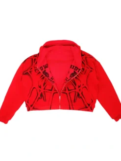 The Human Spider Red Hoodie