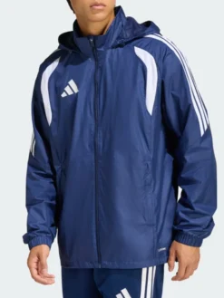 Tiro26 League Blue Windbreaker Jacket Front