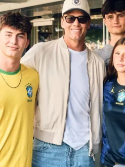Tom Brady 2026 FIFA World Cup Beige Jacket