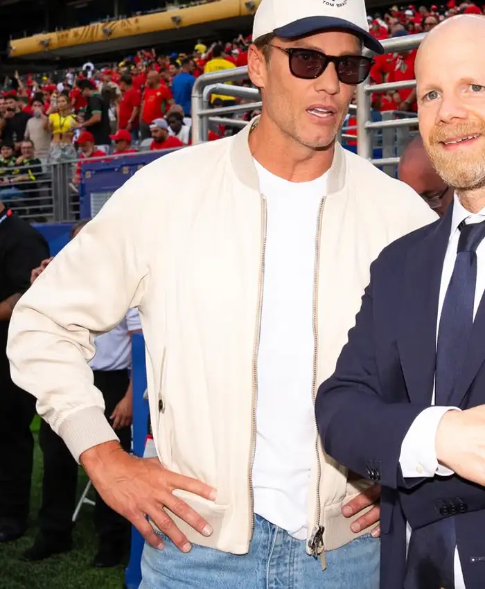 Tom Brady FIFA World Cup 2026 Beige Jacket