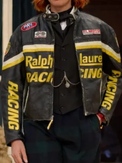 Tom Holland Ralph Lauren Leather Racing Jacket