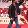 Tom Holland Spider Man New Day Premier Leather Black Jacket