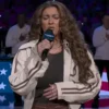 Tori kelly NBA Finals 2026 Off-White Jacket