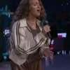 Tori kelly NBA Finals 2026 Off-White Jacket For Sale