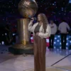 Tori kelly NBA Finals 2026 Off-White Jacket Shop now