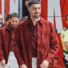Turkey 2026 World Cup Velvet Burgundy Jacket