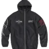 UFC Freedom 250 Black Full-Zip Windbreaker Jacket