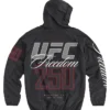UFC Freedom 250 Full-Zip Black Windbreaker Jacket