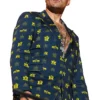 UFC Freedom 250 Tyson Fury Navy Yellow Crown Suit