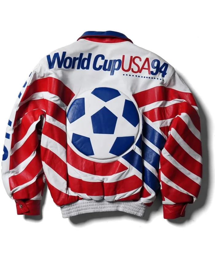 jeff hamiltonワールドカップUSA94 レザージャケットリバーシブル Jeff Hamilton USA 94 World Cup Leather Jacket | USA 94 Jacket