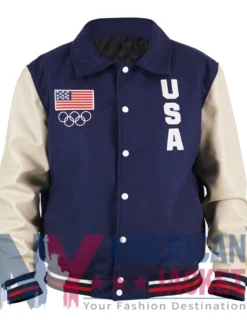 USA Team Olympics Varsity Jacket