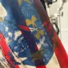 Under Armour x 424 American Flag Leather Jacket