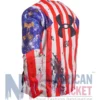 Under Armour x 424 American Flag Leather Jacket Side View