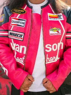 Vanson Leather Prominent Motorcycle Star Jacket